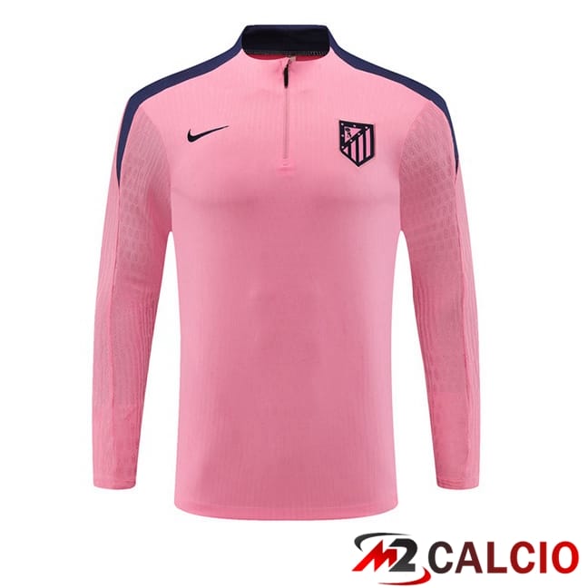 Felpa Allenamento Atletico Madrid Rosa 2024/2025