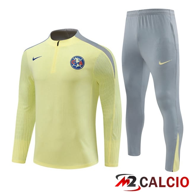 Insieme Tuta Calcio Club America Giallo 2024/2025