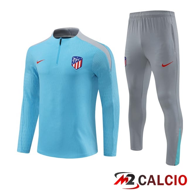 Insieme Tuta Calcio Atletico Madrid Blu 2024/2025