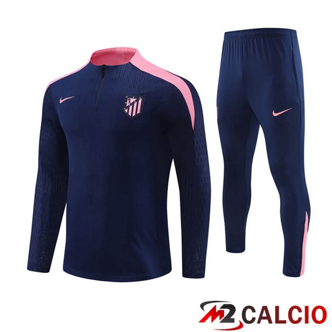 Insieme Tuta Calcio Atletico Madrid Blu Reale 2024/2025