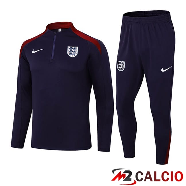 Insieme Tuta Calcio Inghilterra Viola 2024/2025