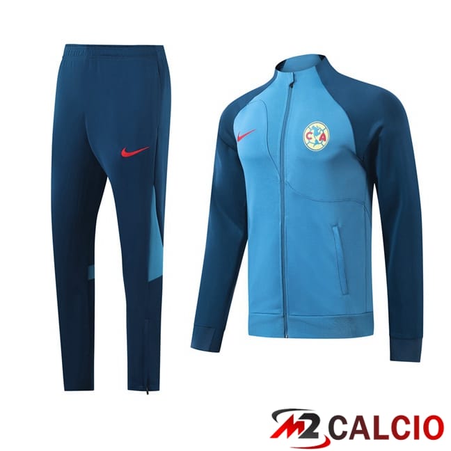 Insieme Tuta Calcio - Giacca Club America Blu 2024/2025