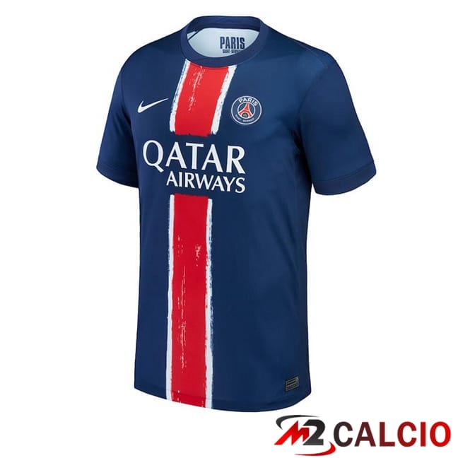 Maglie Calcio Paris PSG Prima Blu Reale 2024/2025