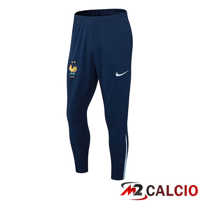 Pantaloni Da Allenamento Francia Blu Reale 2024/2025