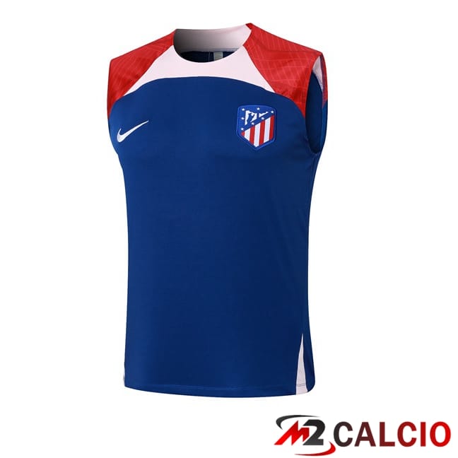 Canotta Allenamento Atletico Madrid Blu 2024/2025