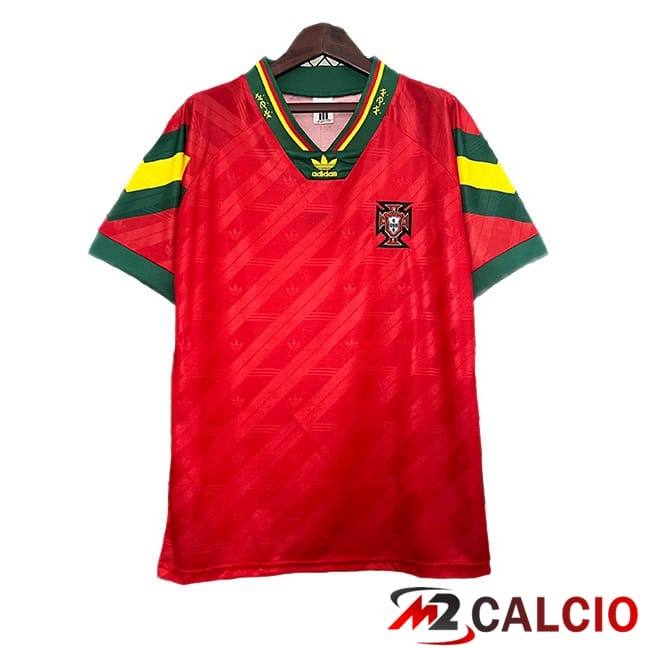 Maglie Calcio Portogallo Retro Prima Rosso 1992-1994