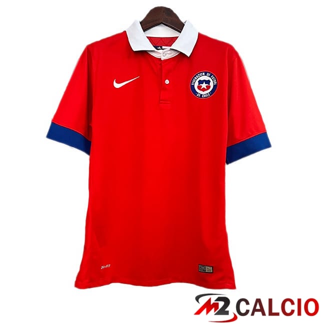 Maglie Calcio Chile Retro Prima Rosso 2015-2016
