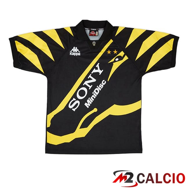 Maglie Calcio Juventus Retro Terza Nero Giallo 1996-1997