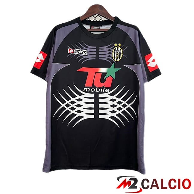 Maglie Calcio Juventus Retro Portiere Nero 2001-2002