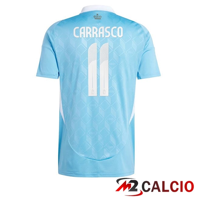 Maglie Calcio Belgio (CARRASCO 11) Seconda 2024/2025