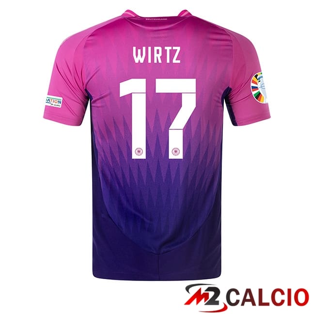 Maglie Calcio Germania (WIRTZ 17) Seconda 2024/2025