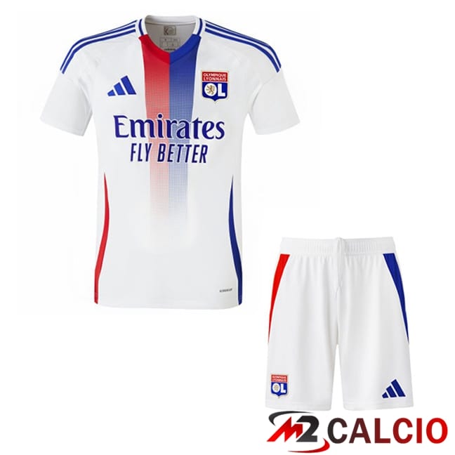 Maglie Calcio Lione Bambino Prima 2024/2025
