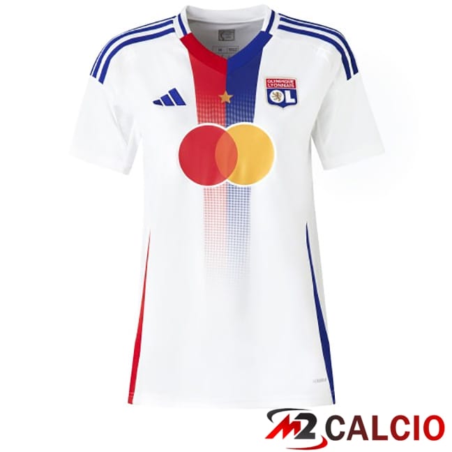 Maglie Calcio Lione Donna Prima 2024/2025