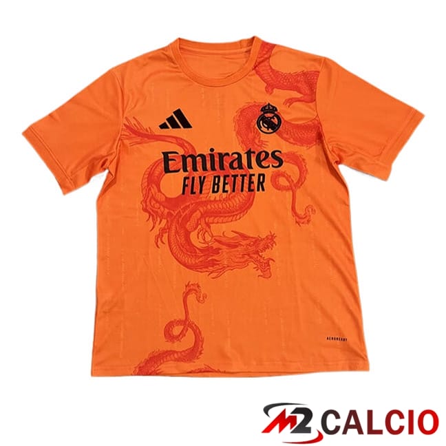 Maglie Calcio Real Madrid Edizione Speciale Arancia 2024/2025