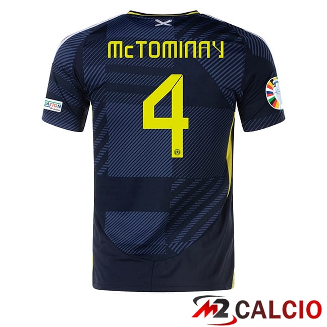 Maglie Calcio Scozia (McTOMINAY 4) Prima 2024/2025