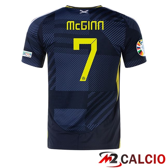 Maglie Calcio Scozia (McGINN 7) Prima 2024/2025