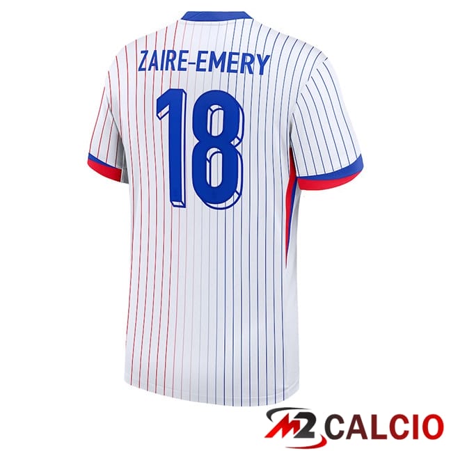 Maglie Calcio Francia (ZAIRE-EMERY 18) Seconda UEFA Euro 2024
