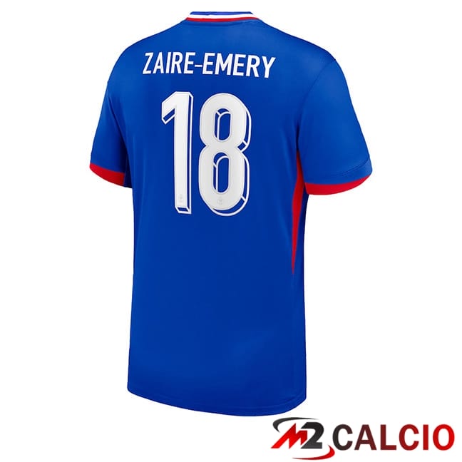 Maglie Calcio Francia (ZAIRE-EMERY 18) Prima UEFA Euro 2024