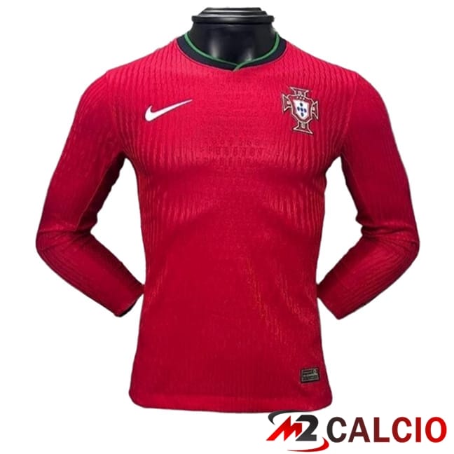 Maglie Calcio Portogallo Prima Manica Lunga 2024/2025