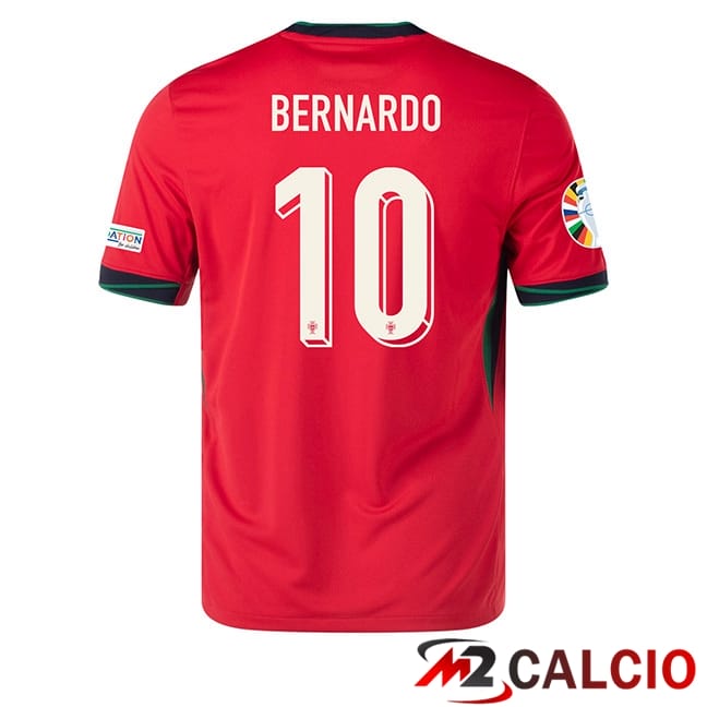 Maglie Calcio Portogallo (BERNARDO 10) Prima 2024/2025