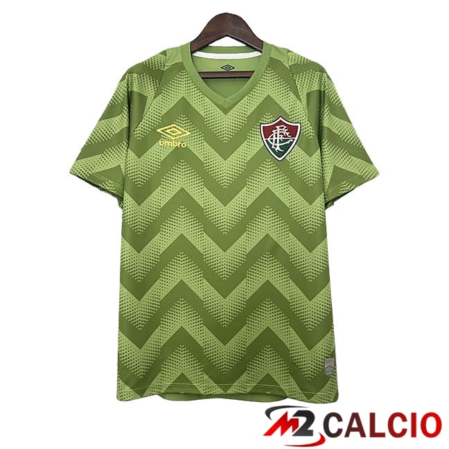 Maglie Calcio Fluminense Portiere Verde 2024/2025