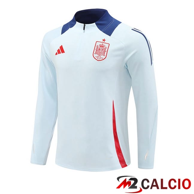 Felpa Allenamento Spagna Grigio 2024/2025