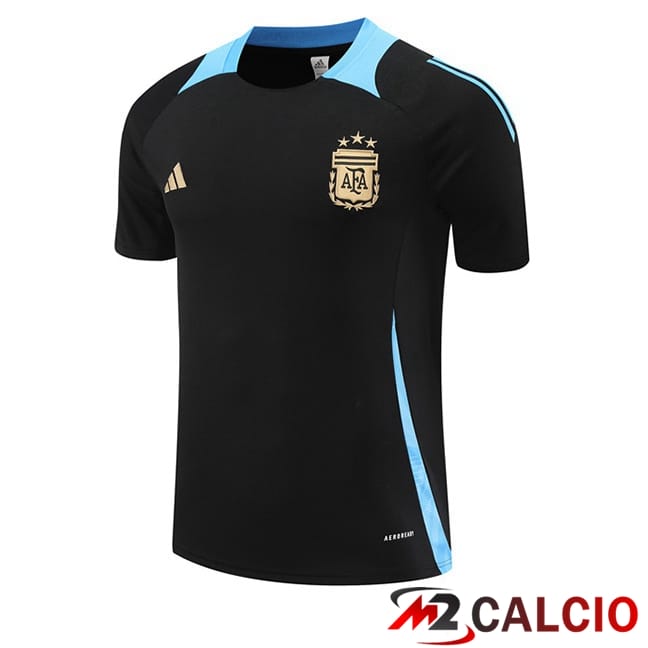 T Shirt Allenamento Argentina Nero 2024/2025
