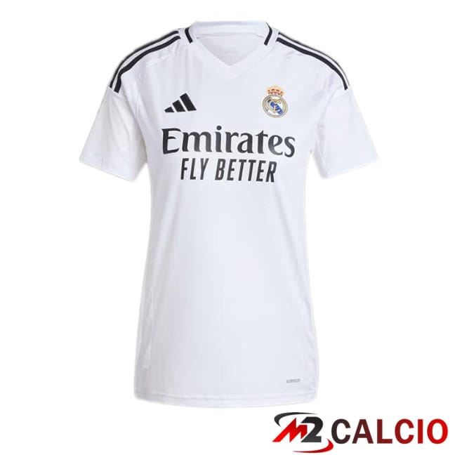Maglie Calcio Real Madrid Donna Prima Bianco 2024/2025