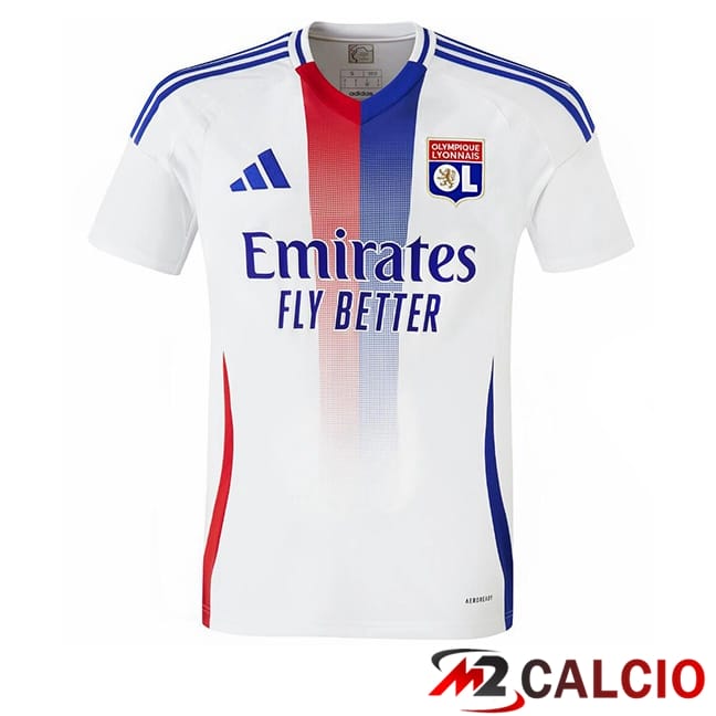 Maglie Calcio Lione OL Prima Bianco 2024/2025