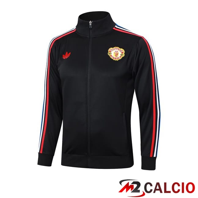 Giacca Calcio Manchester United Nero 2024/2025