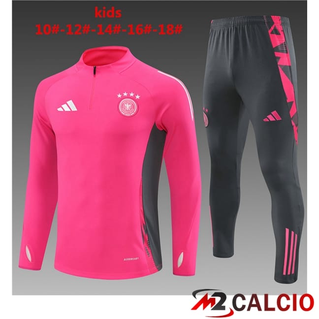 Insieme Tuta Calcio Germania Bambino Rosa 2024/2025
