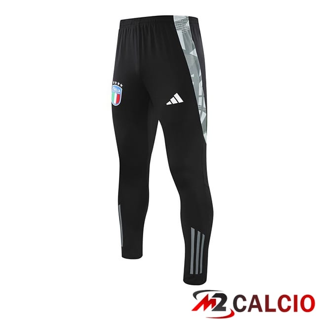 Pantaloni Da Allenamento Italia Nero 2024/2025