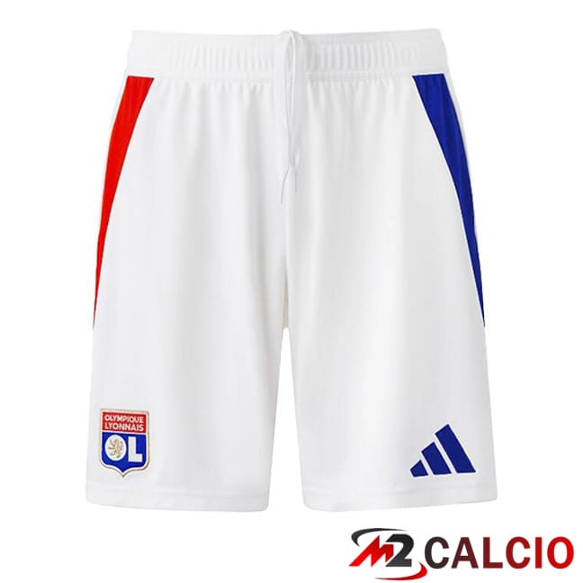 Pantaloncini Calcio Lione OL Prima Bianco 2024/2025