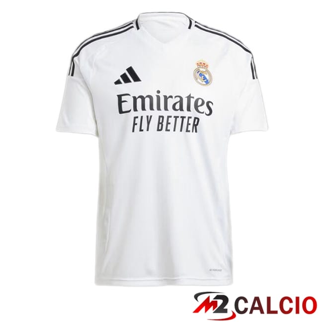 Maglie Calcio Real Madrid Prima Bianco 2024/2025