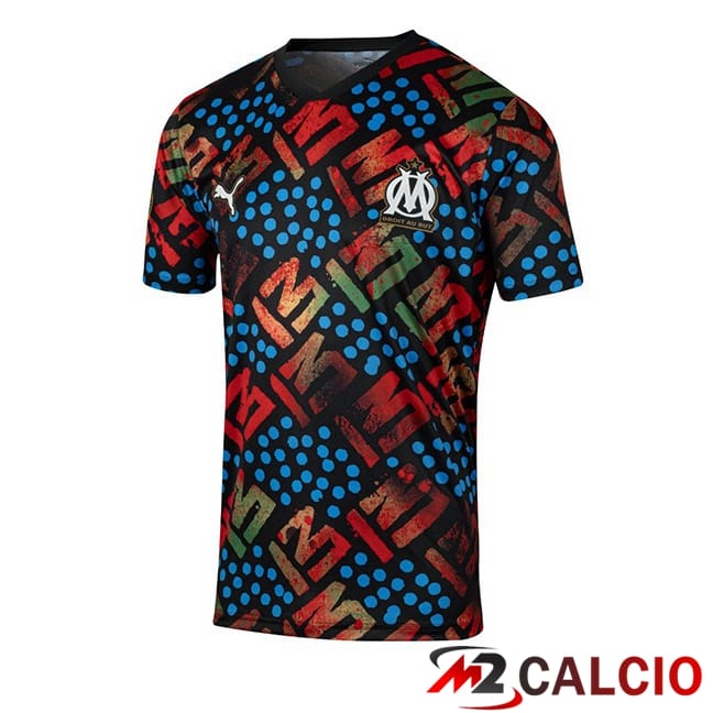 Maglie Calcio Marsiglia OM Africa Nero 2024/2025