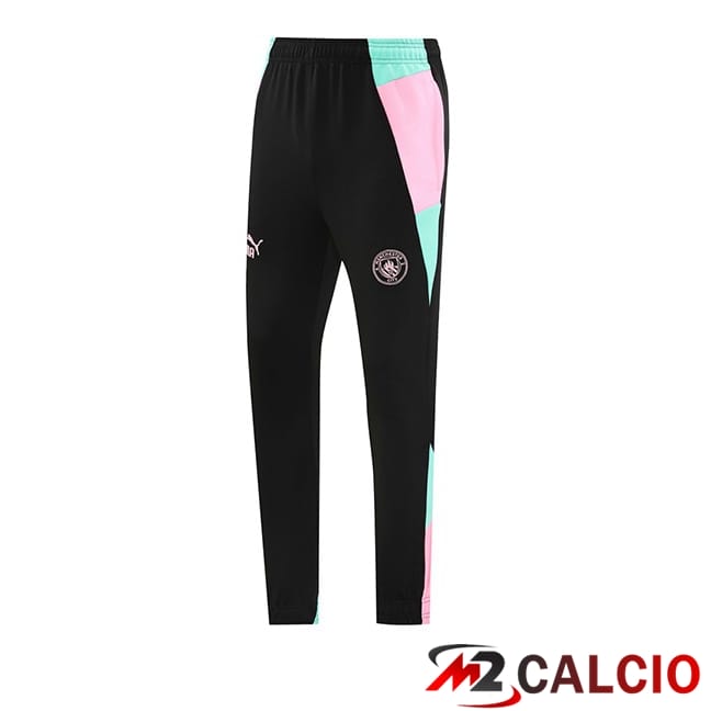 Pantaloni Da Allenamento Manchester City Nero 2024/2025