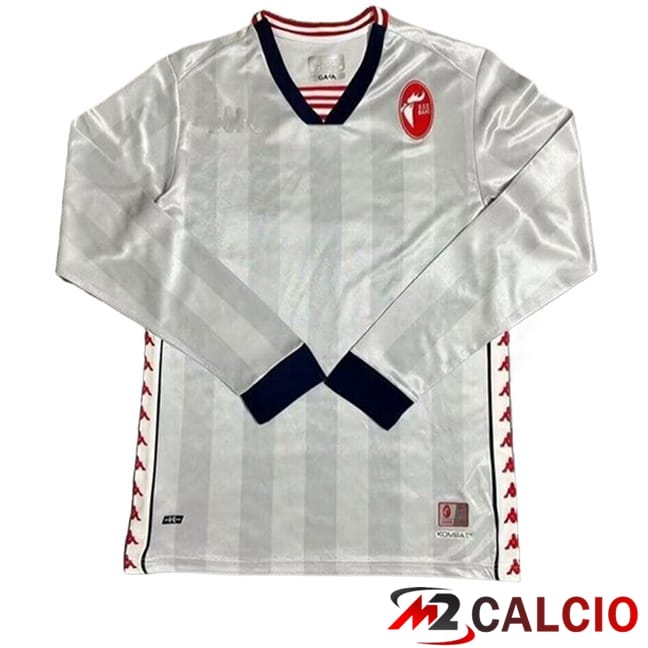 Maglie Calcio SSC Bari Edizione Speciale Manica Lunga Grigio 2024/2025