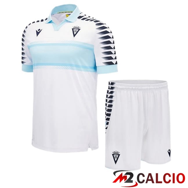 Maglie Calcio Cadiz CF Bambino Seconda Bianco 2024/2025