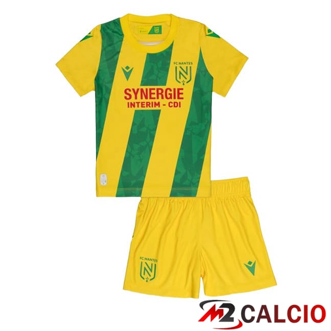 Maglie Calcio FC Nantes Bambino Prima Giallo 2024/2025