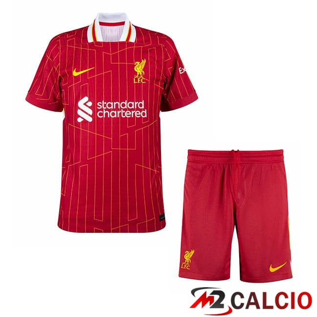Maglie Calcio FC Liverpool Bambino Prima 2024/2025