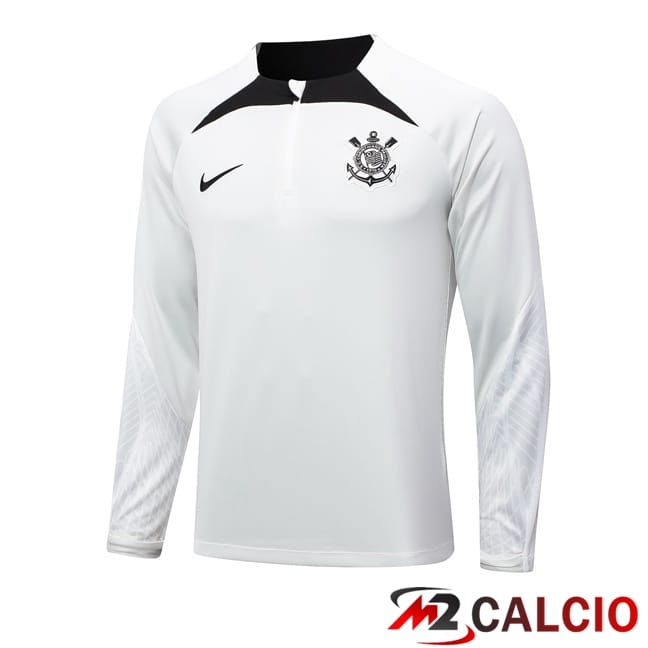Felpa Allenamento Corinthians Grigio 2024/2025
