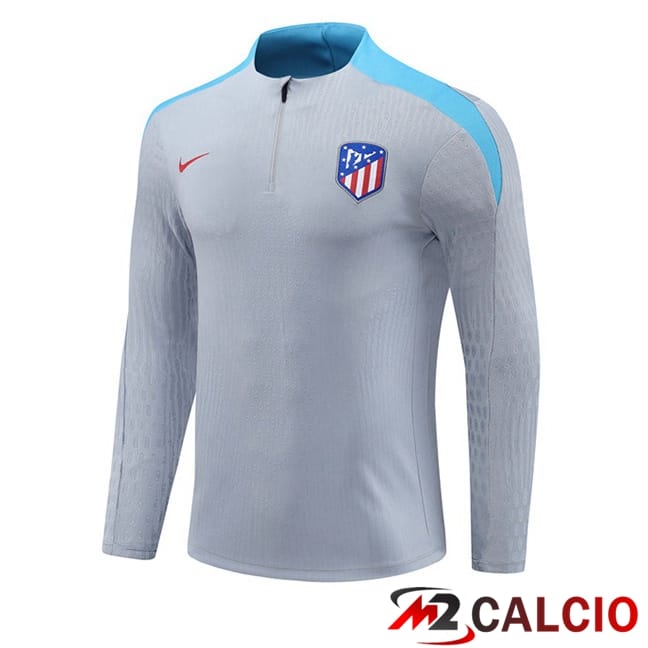Felpa Allenamento Atletico Madrid Grigio 2024/2025