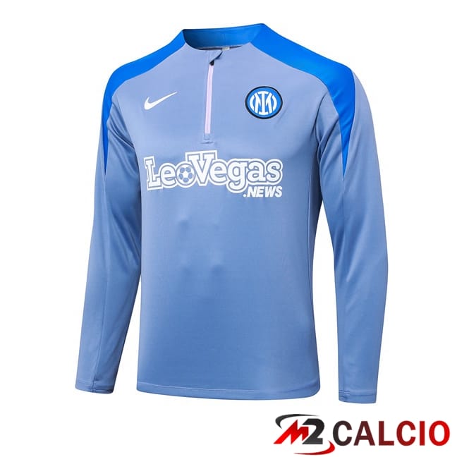 Felpa Allenamento Inter Milan Blu 2024/2025