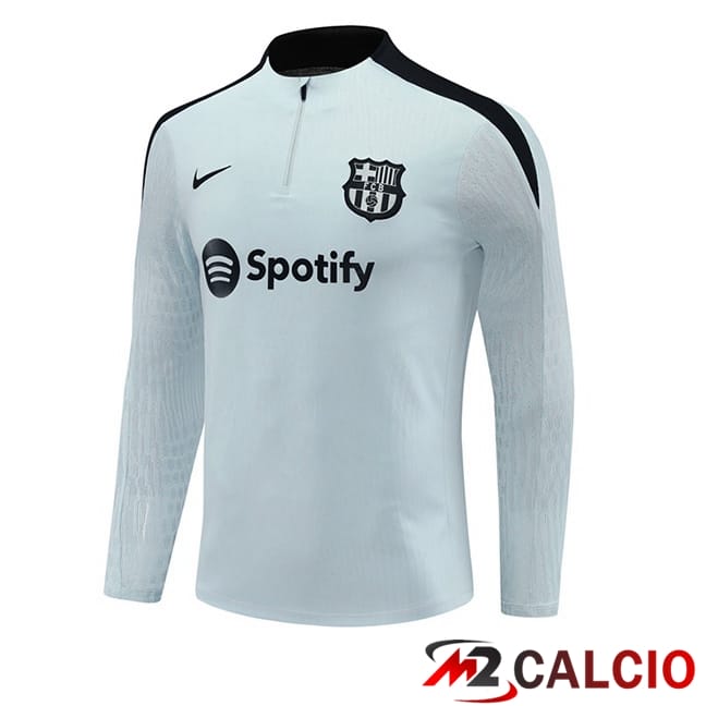 Felpa Allenamento FC Barcellona Grigio 2024/2025