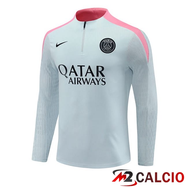 Felpa Allenamento Paris PSG Grigio 2024/2025