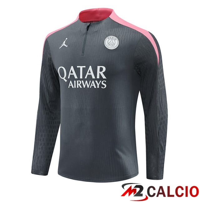 Felpa Allenamento JORDAN Paris PSG Grigio 2024/2025