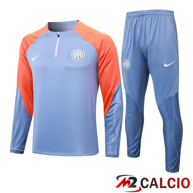 Insieme Tuta Calcio Inter Milan Grigio 2024/2025