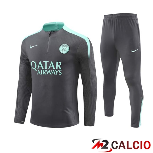 Insieme Tuta Calcio Paris PSG Grigio 2024/2025