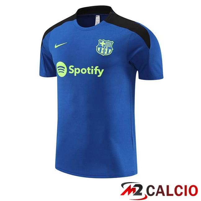 T Shirt Allenamento FC Barcellona Blu 2024/2025