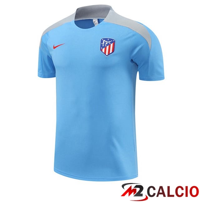 T Shirt Allenamento Atletico Madrid Blu 2024/2025